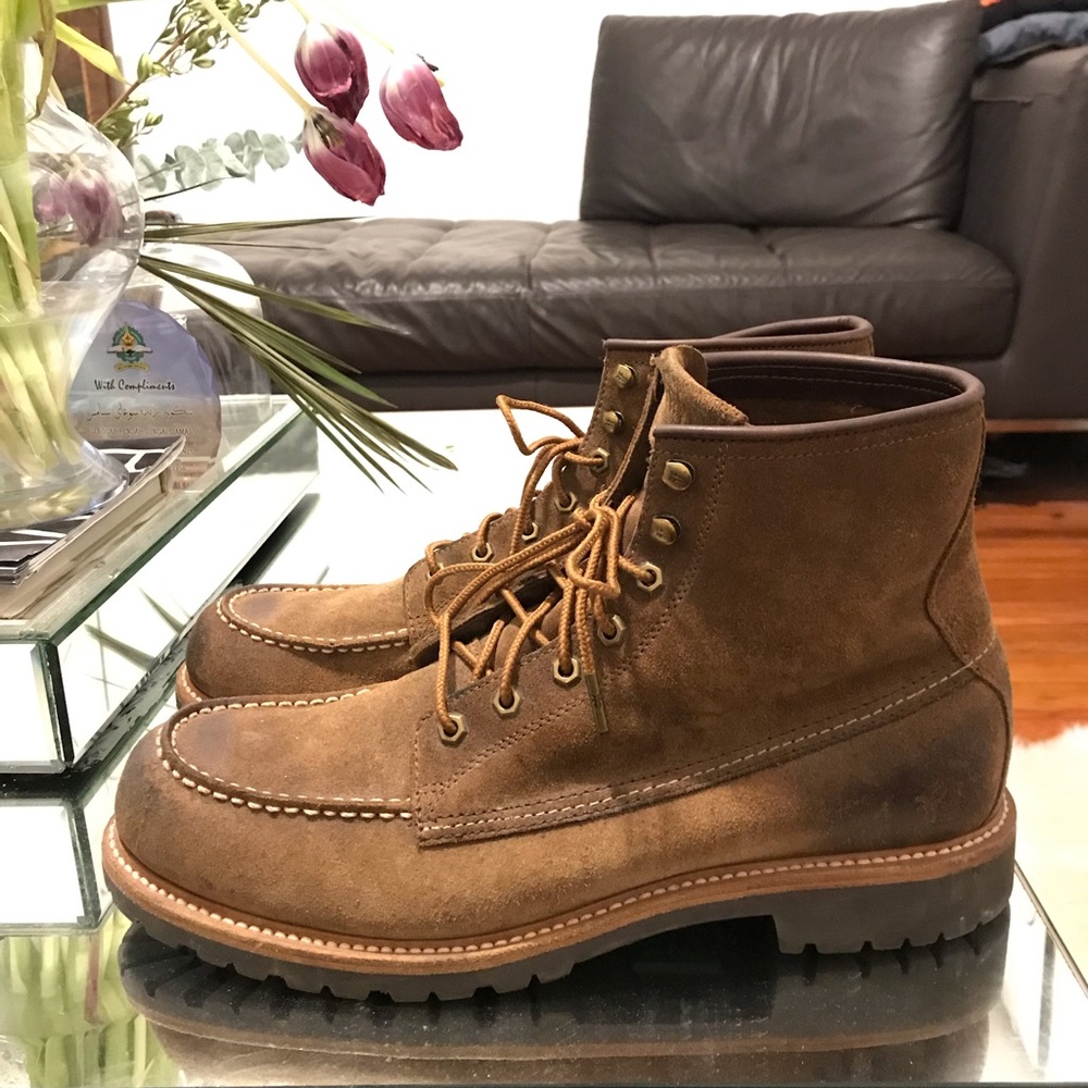 Frye Dakota Boots Leather Suede Size 13